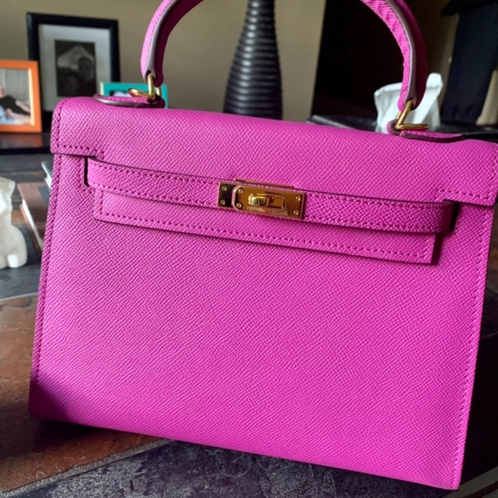 New Orchid pink Kelly bag